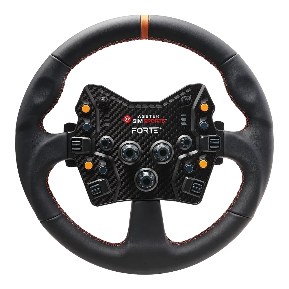 Asetek Forte GT sim racing wheel