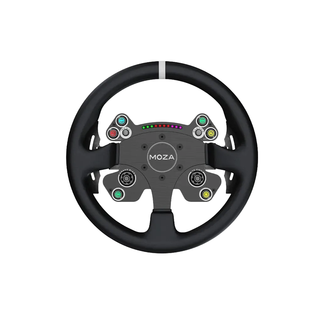 MOZA CS V2P Round sim racing wheel