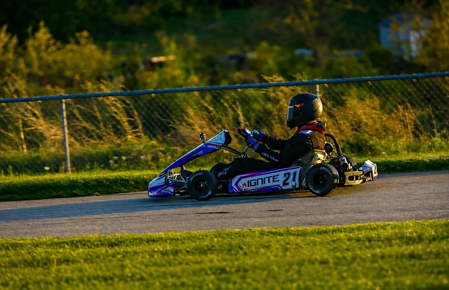 Carter Luebbers, Karting driver #21