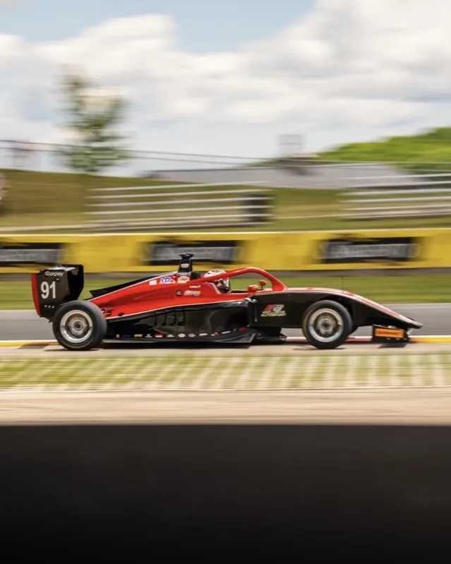 Connor Aspley, USF2000 driver #91